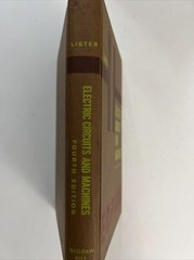 Electric Circuits And Machines 4TH Edition Eugene C. Lister Book