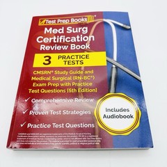 Med Surg Certification Review Book: CMSRN Study Guide and Medical Su – VERY GOOD