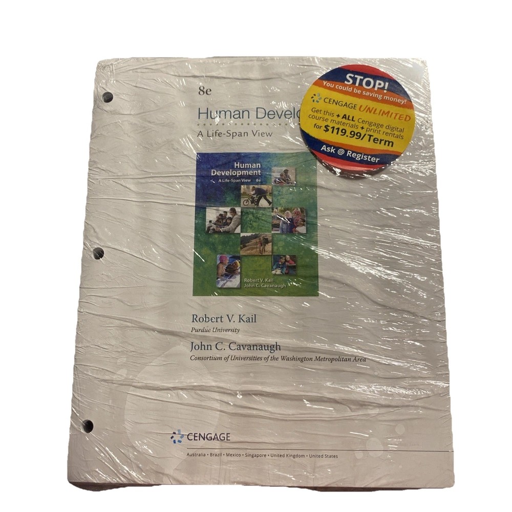 Bundle: Human Development: A – Product Bundle, by Kail Robert V.; – New Sealed
