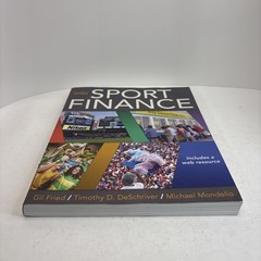Sport Finance Paperback Michael, DeSchriver, Timothy D., Fried, G