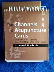 The Channels of Acupuncture Cards Giovanni Maciocia 2006 Elsevier Set