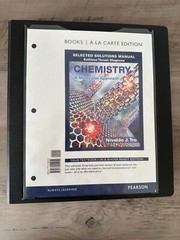 Selected Solutions Manual Chemistry Molecular Approach Tro 4th Ed