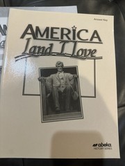 Abeka America Land I Love 3rd Edition Teacher Edition Spiral Bound And Test Keys