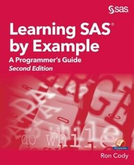 Learning SAS by Example: A Programmer’s Guide, Second Edition by Ron Cody: New