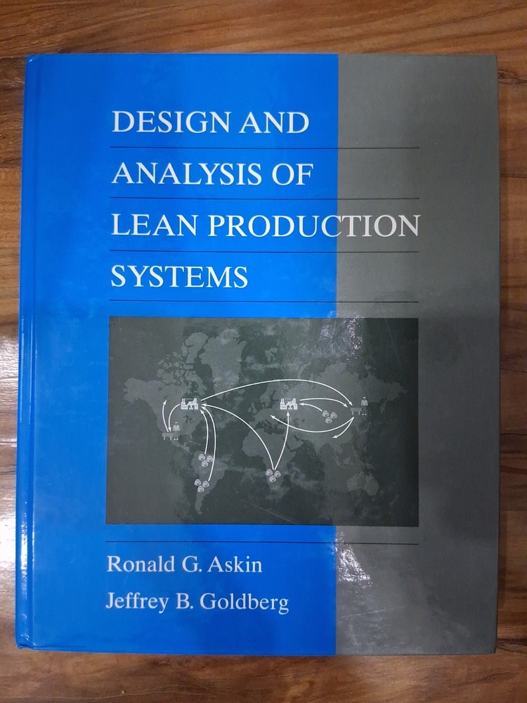 Design and Analysis of Lean – Paperback, by Askin Ronald G.; – Very Good
