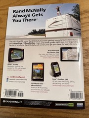 2014 Rand McNally Midsize Road Atlas 8 x 10 1/2′ U.S. Canada Mexico