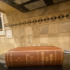Black’s Law Dictionary Fourth Edition De Luxe Hardcover Law Book