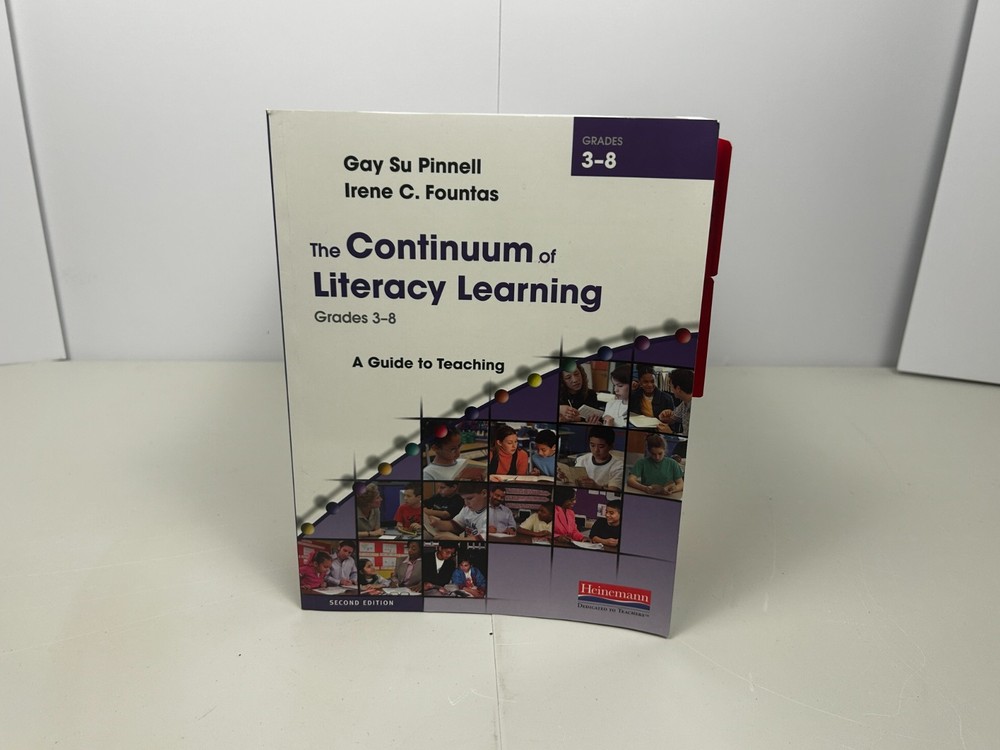 Continuum of Literacy Learning Grades 3-8 2nd Ed Fountas Pinnell Heinemann Guide