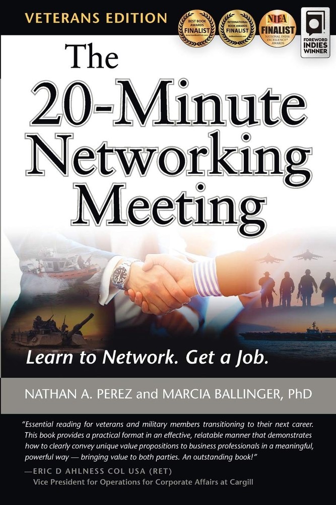 The 20-Minute Networking Meeting – Veterans Edition: Learn to Network. Get a…