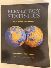Elementary Statistics By Ron Larson, Betsy Farber