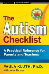 Paula Kluth John Shouse The Autism Checklist (Paperback) J-B Ed: Checklist