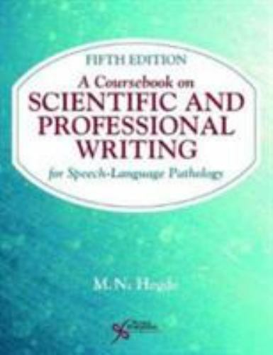 A Coursebook on Scientific and Professi- 9781944883089, M N Hegde PhD, paperback