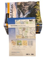Rand McNally 2025 Road Atlas Lot of 15 New USA Canada Mexico Maps Wholesale