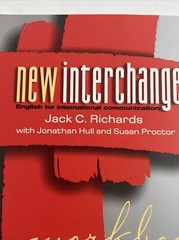NEW INTERCHANGE WORKBOOK 1: ENGLISH FOR INTERNATIONAL By Jack C. Richards NEW