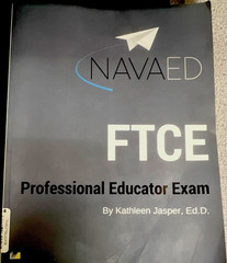 NavaED FTCE Professional Educator Exam Study Guide Book by Kathleen Jasper