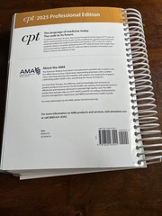 AMA CPT 2025 Professional Edition Spiral Bound