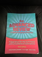 An Advanced Review of Speech–Language Pathology: Preparation for the SLP Accept