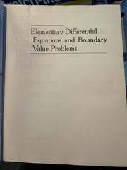 Elementary Differential Equations & Boundary Value Problems 10th E. Hc -C-395