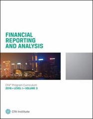 2016 CFA Program Curriculum Level I Volume 3 by WILEY GLOBAL CFA INSTITUTE