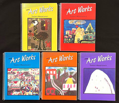 Elementary – High School – ART WORKS – 5 TEACHER’S MANUALS (Levels 1-5)