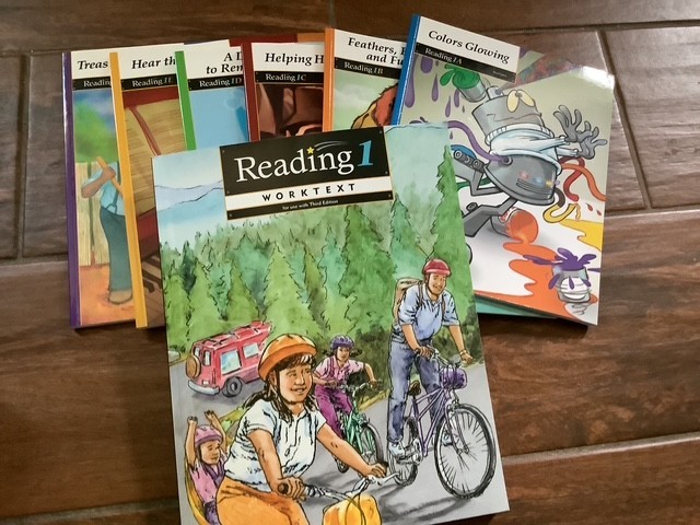 BJU Grade 1 Reading (1A-1F) and Worktext , 3rd Ed.