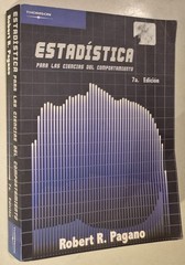 Estadistica para las ciencias del comportamiento/ Statistics for the Science o..