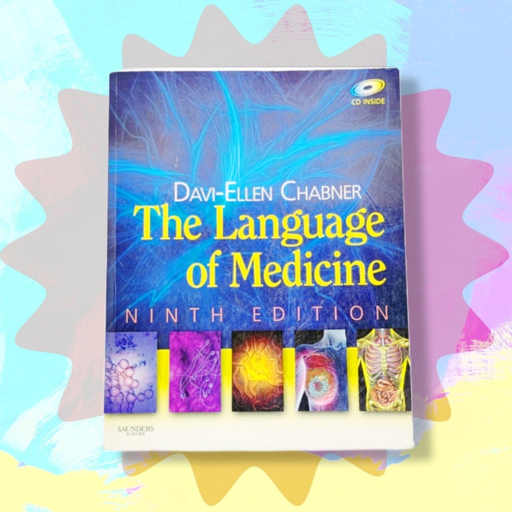LANGUAGE OF MEDICINE textbook Davi-Ellen Chabner CD Terminology Homeschool