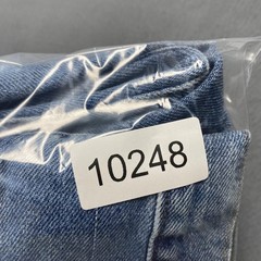Vintage Levis 550 Jeans Mens 42×32 Light Blue Wash Relaxed Fit Tapered Denim