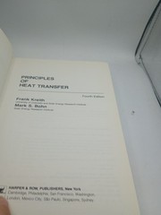 Principles Of Heat Transfer Revised Printing 4th Edition By Frank Kreth And Mark