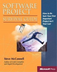 Software Project Survival Guide; Pro – 9781572316218, Steve McConnell, paperback