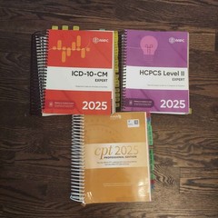 AAPC BUNDLE – CPT, HCPCS II, ICD-10-CM Professional Edition Medical Coding Book