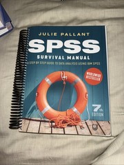 SPSS Survival Manual by J. Pallant