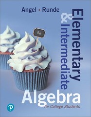 Elementary and Intermediate Algebra for College Students