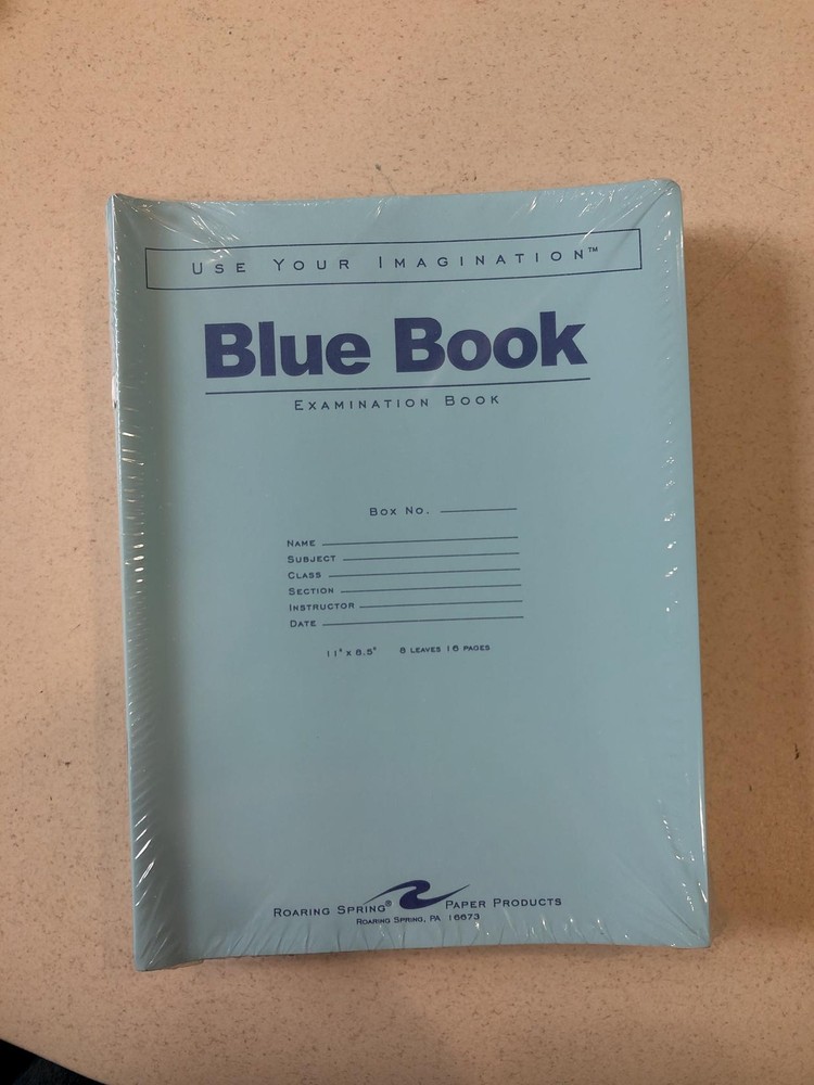 Use Your Imagination Blue Book Examination Book – Pack of 45