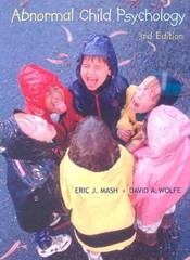 Abnormal Child Psychology (with InfoTrac) – Hardcover By Mash, Eric J – GOOD