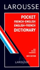 Larousse Pocket French/English English/French Dictionary/Larousse De Poch – GOOD