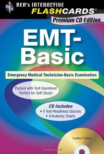 EMT-BASIC – INTERACTIVE FLASHCARDS BOOK FOR EMT (REA), By Lindsey Jeffrey Ph.d.