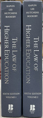 Law of Higher Education, 2 Volume Set by Barbara A. Lee, William A. Kaplin…