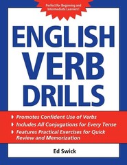 English Verb Drills – Swick, Ed – Very Good – See condition notes