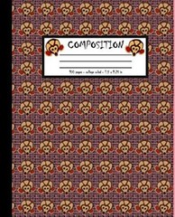 Composition: 100 pages college ruled 7.5 x 9.25 in, Notebooks 9781073582037-,