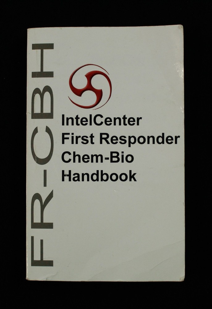 IntelCenter First Responder Chem-Bio Handbook (FR-CBH) MP7 White 204 Pages