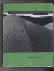 Fundamental Statistics for – Hardcover, by McCall Robert B. – Very Good