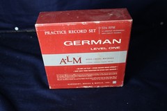 Vintage A-LM German Level One Practice Record Set Harcourt 33⅓ RPM