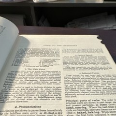 Funk & Wagnalls Standard Desk Dictionary (1976) English Language Hardcover