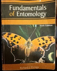 Pearson Prentice Hall Fundamentals of Entomology 6th Ed Elzinga PB 2004