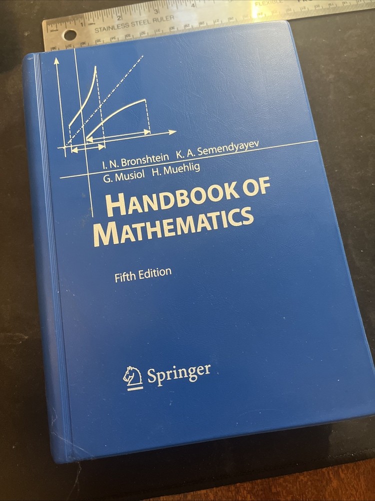 Handbook of Mathematics, Fifth Edition, Springer