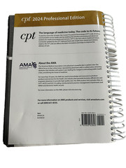 CPT Professional 2024 – Spiral-bound, by American Medical Association