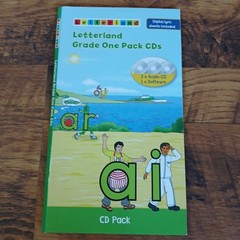 Letterland Grade One CD Pack Story Phonics Software Handwriting Songs Blends