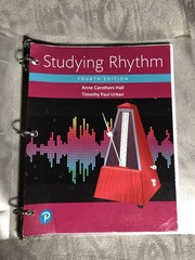 Studying Rhythm (4th Edition) (What’s New in Music) – Spiral-bound – GOOD