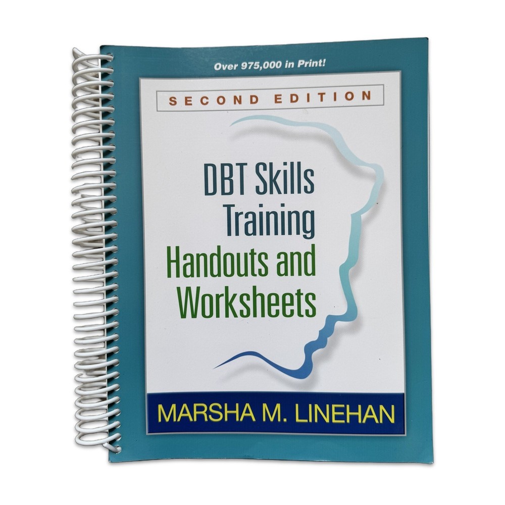 DBT Skills Training Handouts and Worksheets by Marsha M Linehan USA Stock